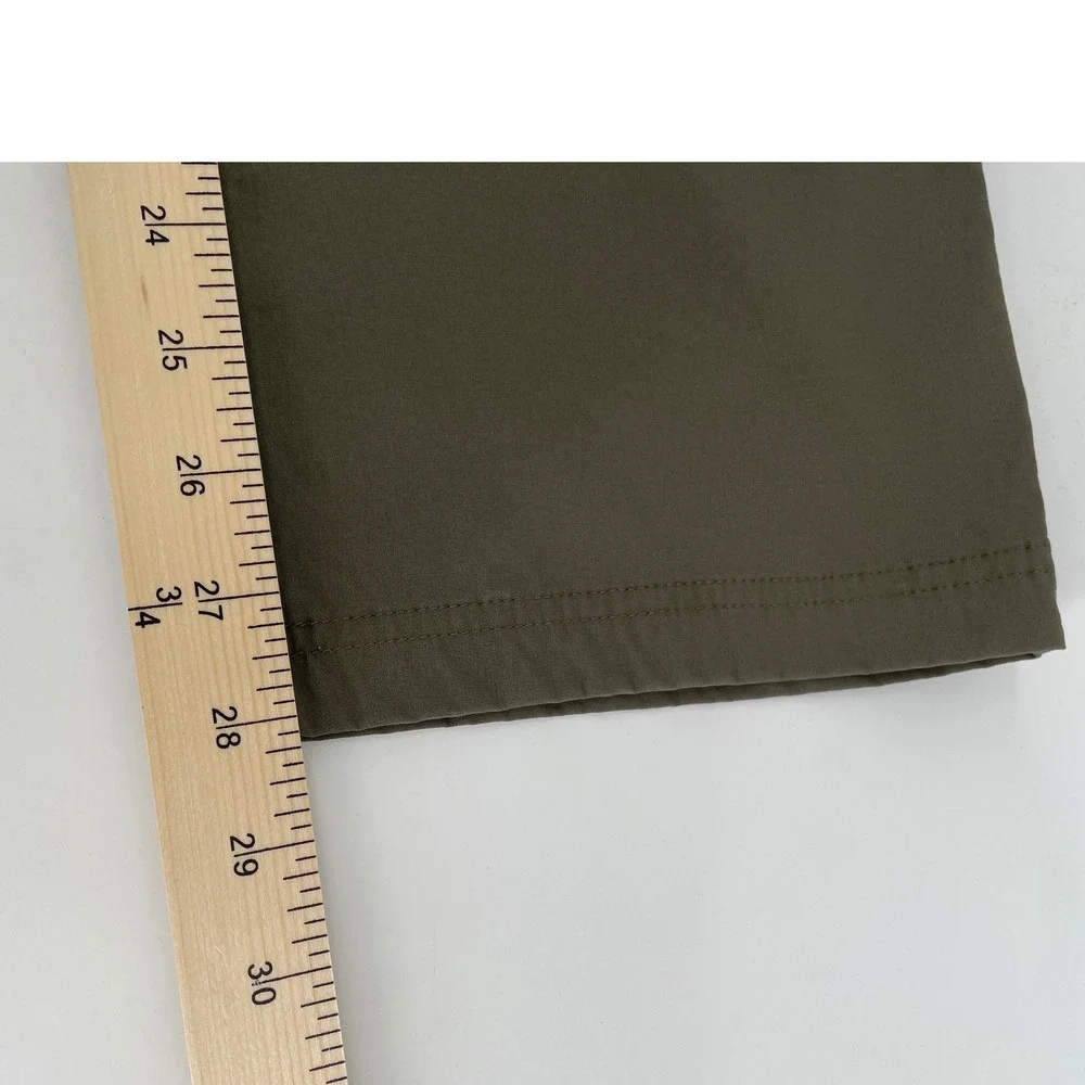 Orvis Tech Pants Mens 36X30 *36x28* Green Outdoor Hiking Water Repellent Stretch